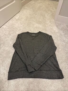 J.Crew Men's Crewneck Shirt - Dark Charcoal